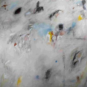 sandra cavdar, large, oil, abstract