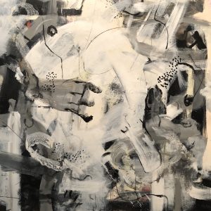 Ian smith, large, abstract, acrylic