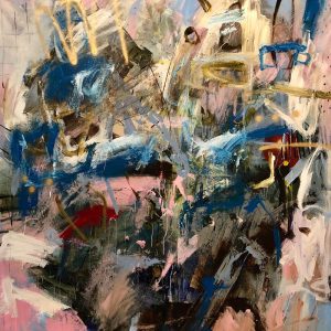 Ian smith, expressionism, large, abstract, 2020, mixed media