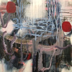 Ian smith, abstract, acrylic, large