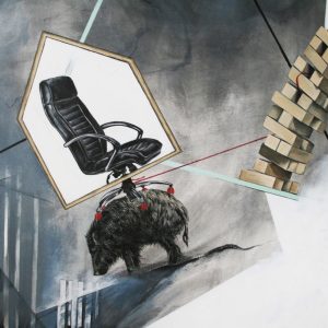 Jinoos Misaghi, conceptual, medium, 2018