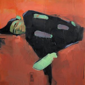 Anastasiia Danilenko, oil, expressionism, figurative